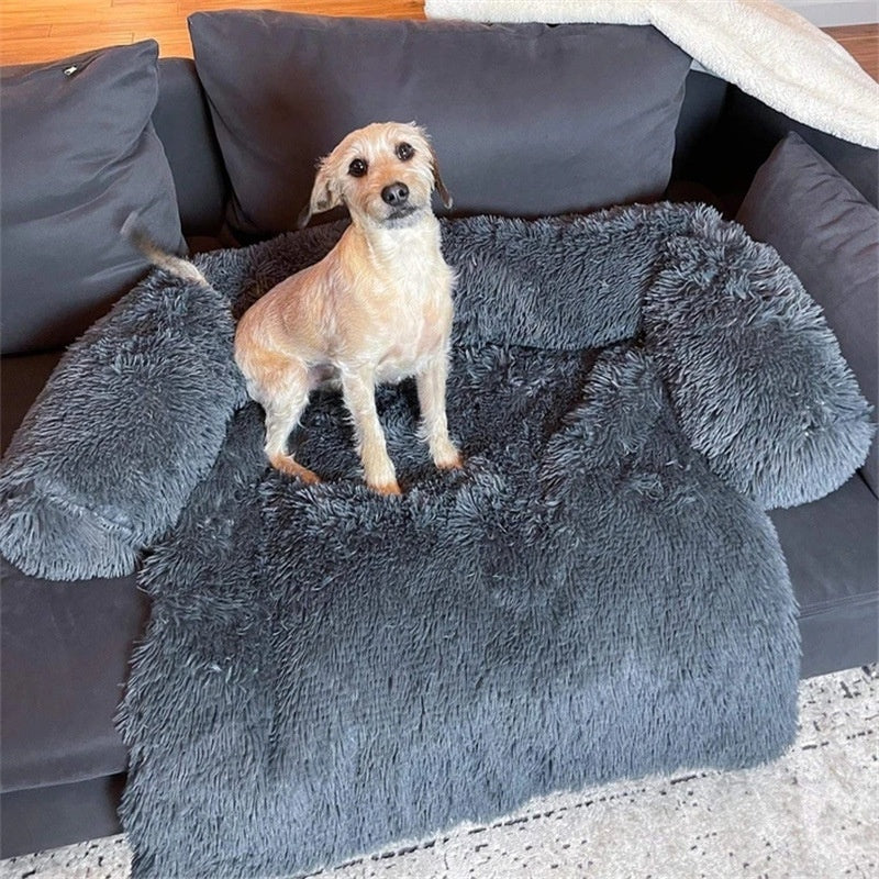 Ultra-Soft Calming Dog Blanket – Anti-Anxiety Plush Comfort