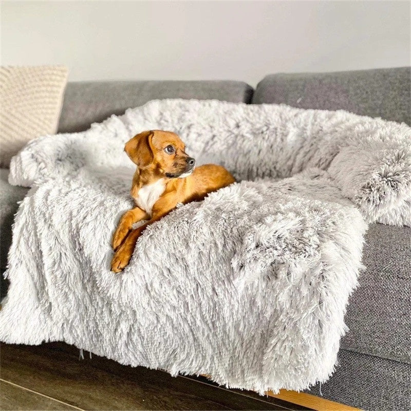Ultra-Soft Calming Dog Blanket – Anti-Anxiety Plush Comfort