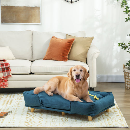 Elevated Orthopedic Dog Sofa Bed – Premium Comfort & Joint Support
